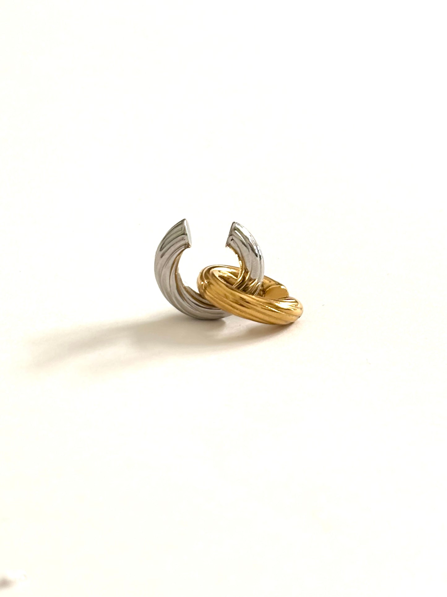 earcuff slim - intrecciato