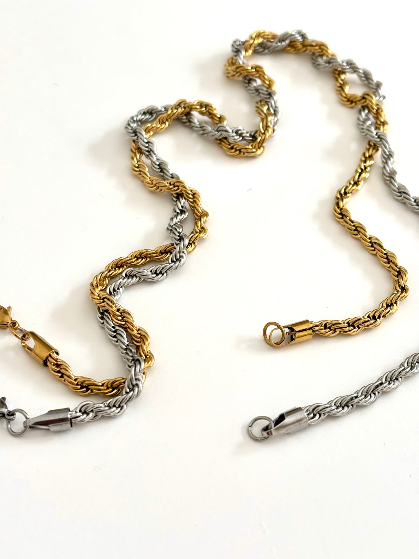 collana “maxi intreccio”