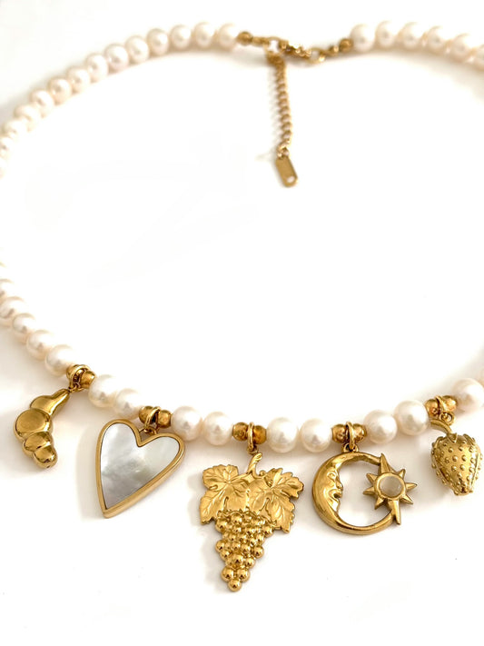 collana personalizzabile perle | oro