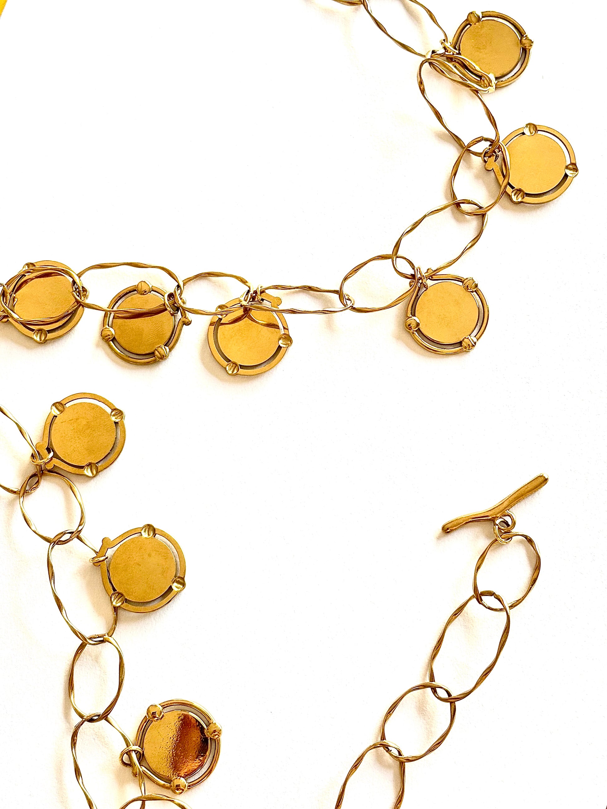 bodychain "esmeralda"